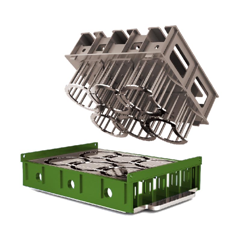 Krajinski kalup za betonsko opeko