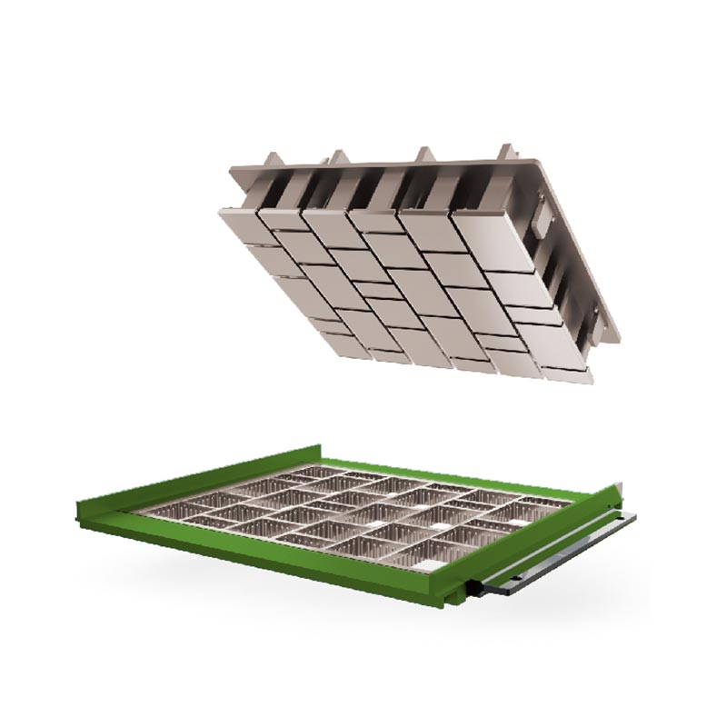 Kalup za betonsko opeko za tlakovce